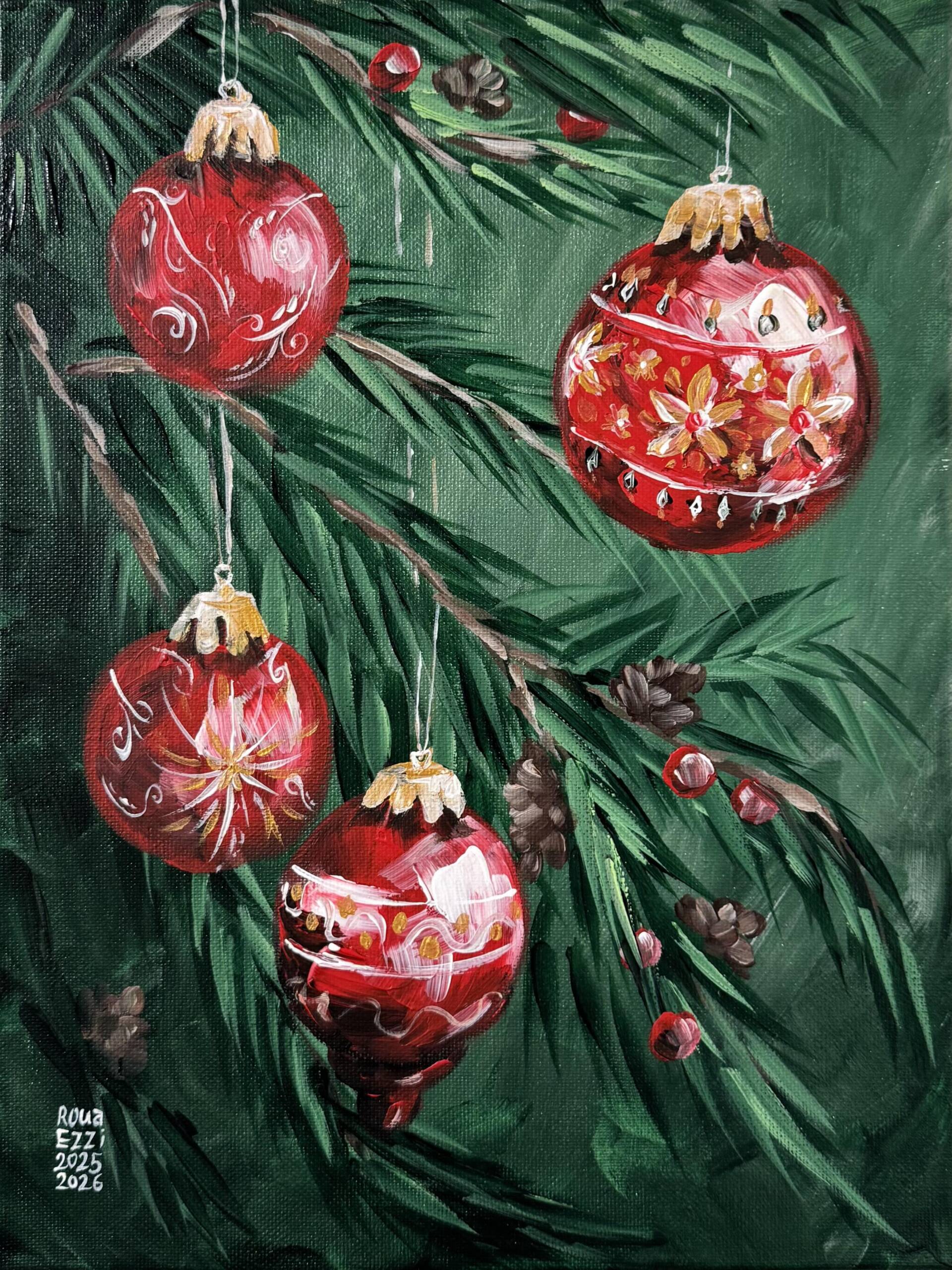 Ruby Ornaments